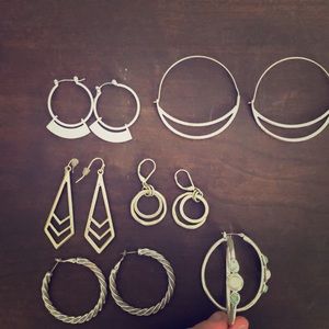 Lot of earrings!